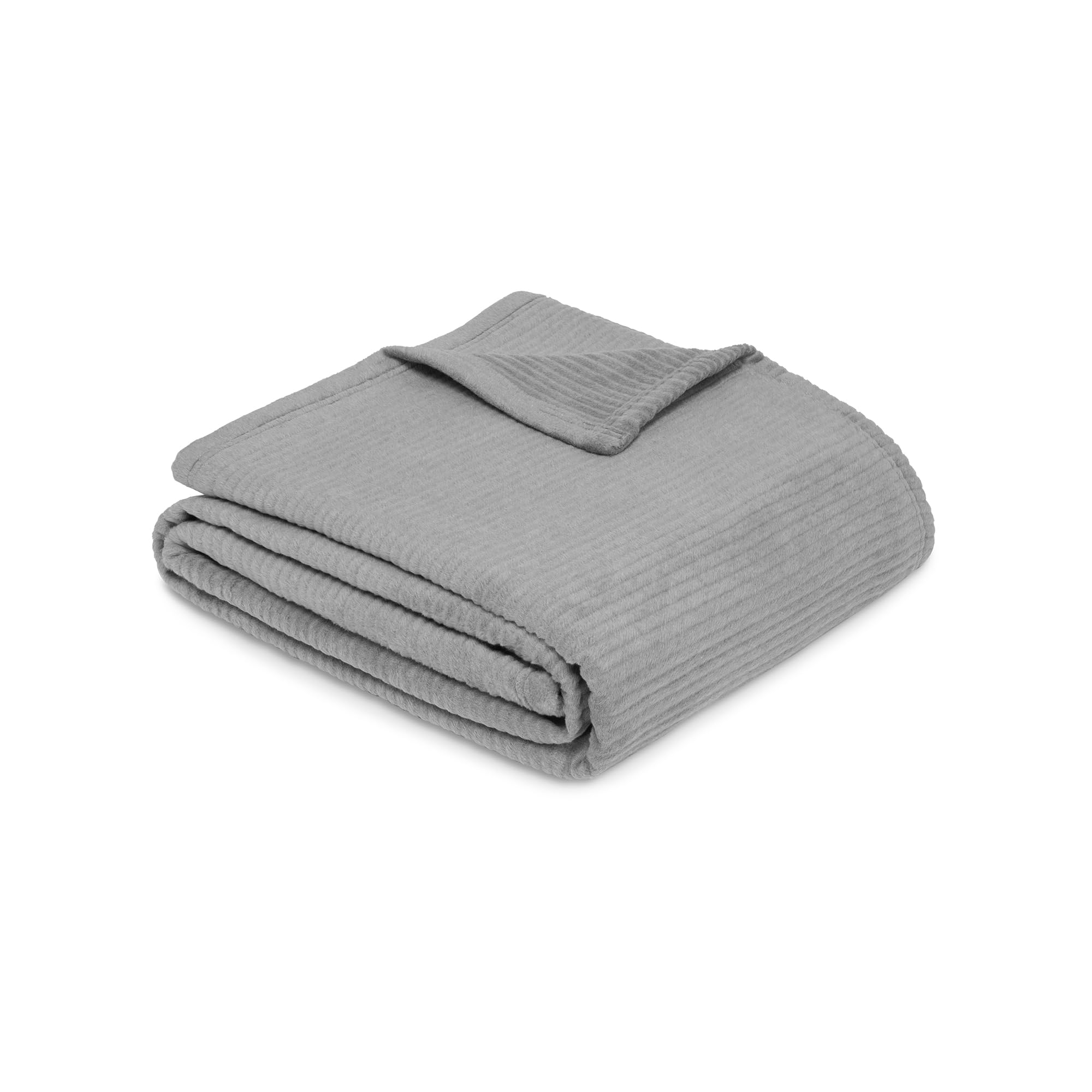 Ibena Cord Decke 150x200 cm Dunkelrot Baumwollmix