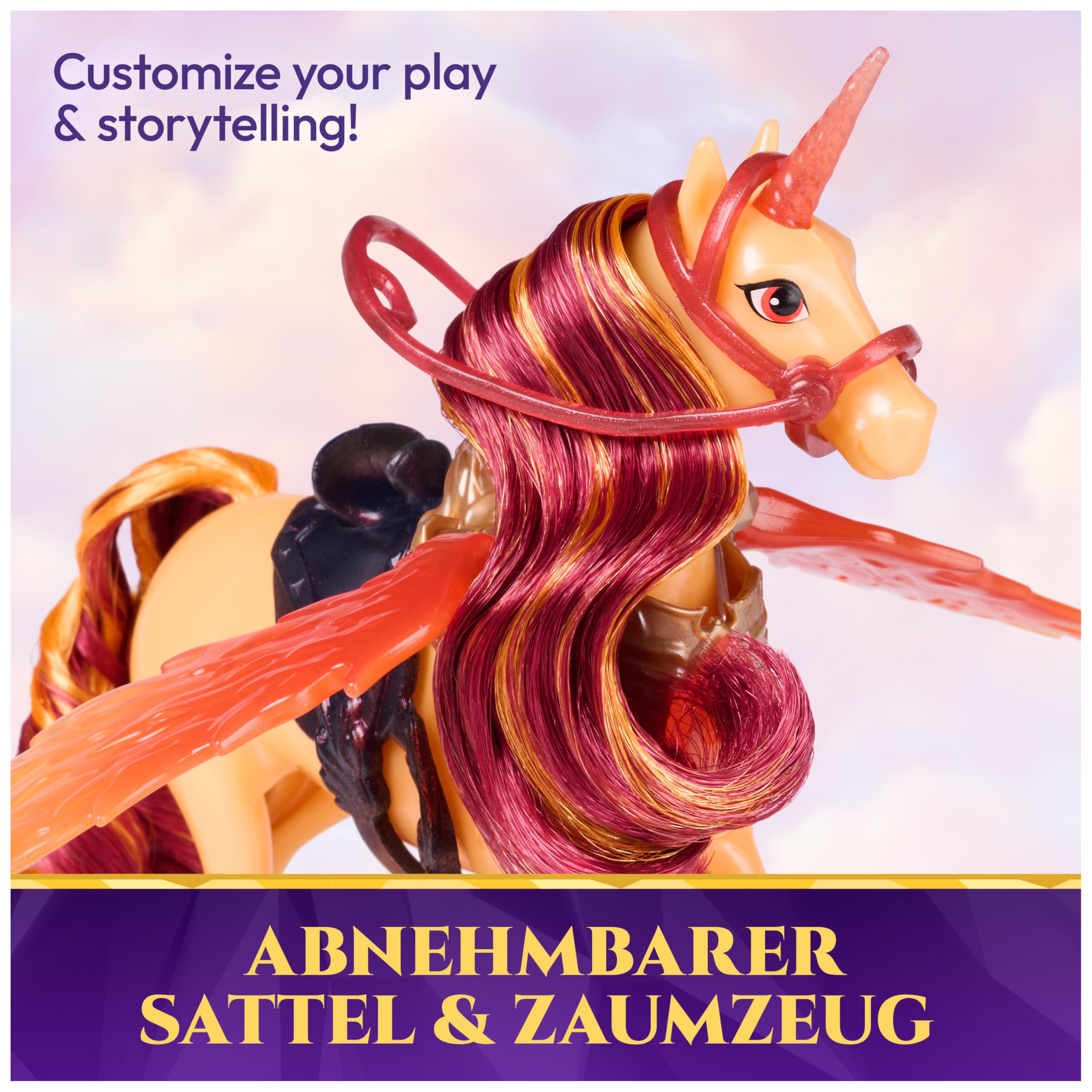 Unicorn Academy Wing Magic Valentina Cinder Puppen-Set ab 4