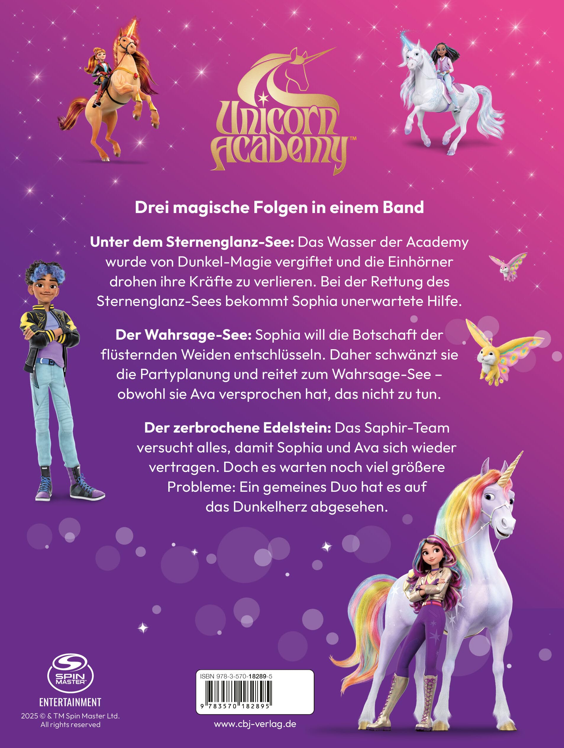 Unicorn Academy Unter dem Sternenglanz-See Buch Band 2 ab 6