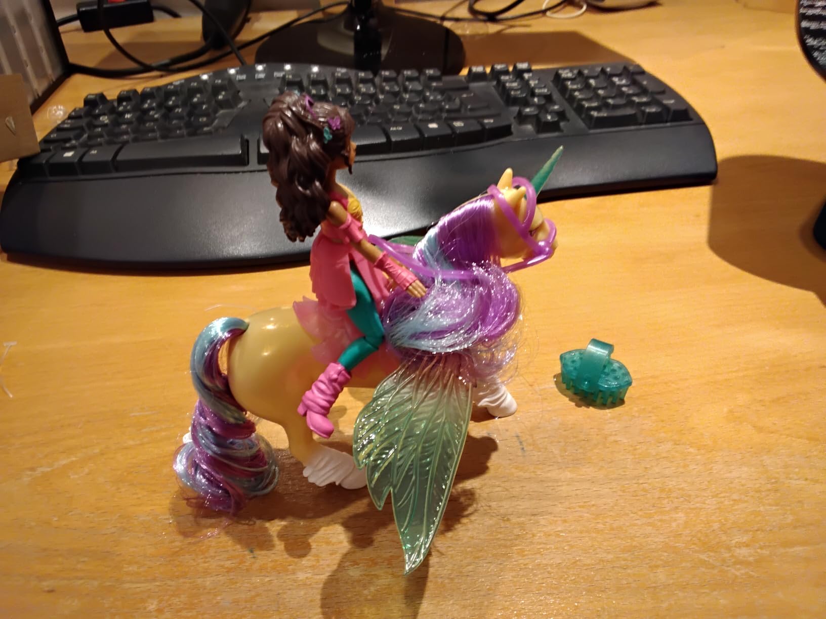 Unicorn Academy Wing Magic Ava Leaf Puppen-Set ab 4