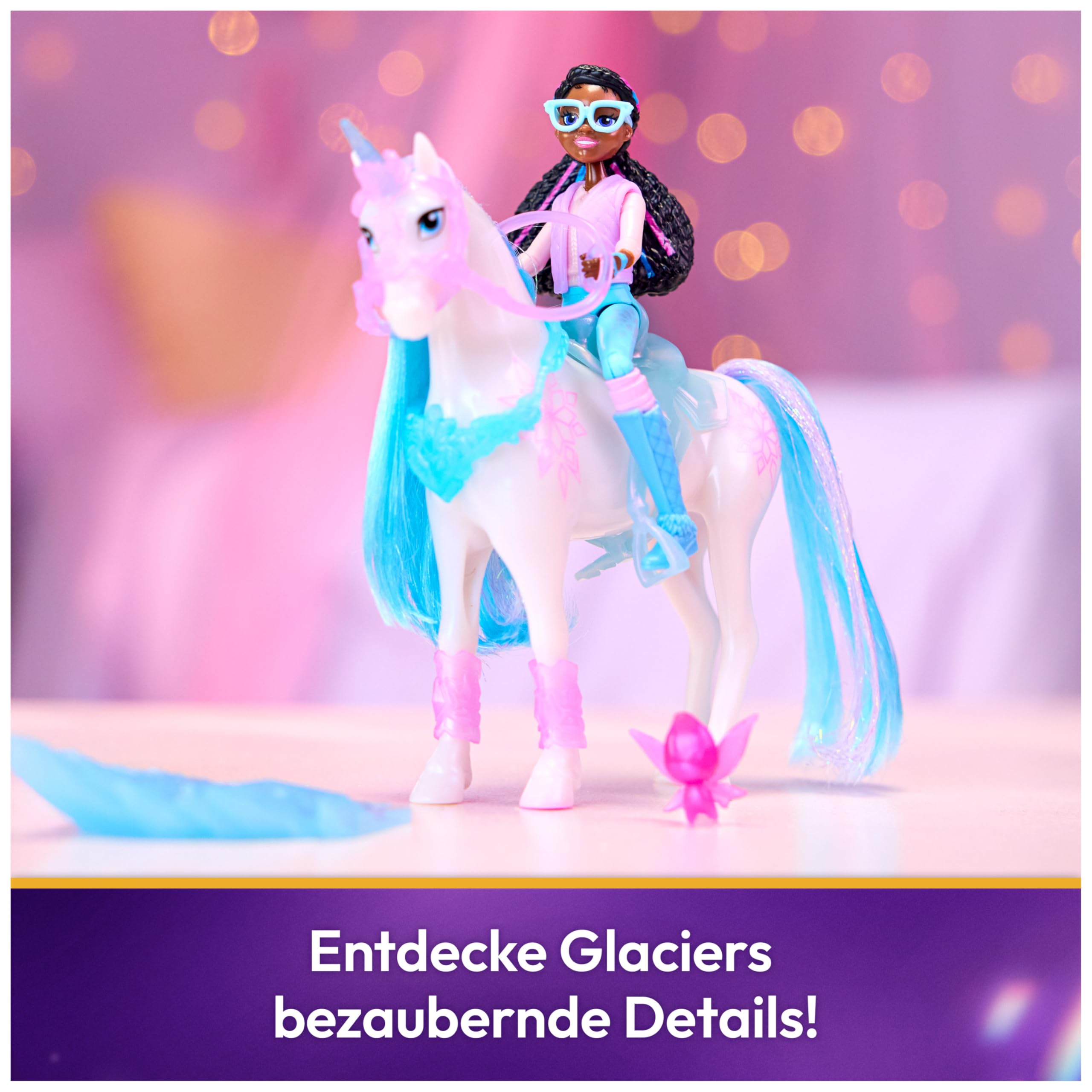 Unicorn Academy Glaciers Gemstone Layla Einhorn Spielfigur