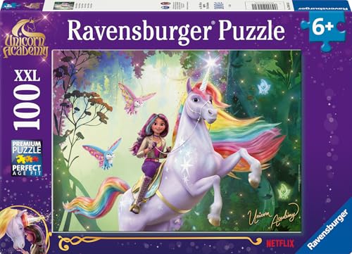 Ravensburger Unicorn Academy Sophia Wildstar Puzzle 100 XXL Teile