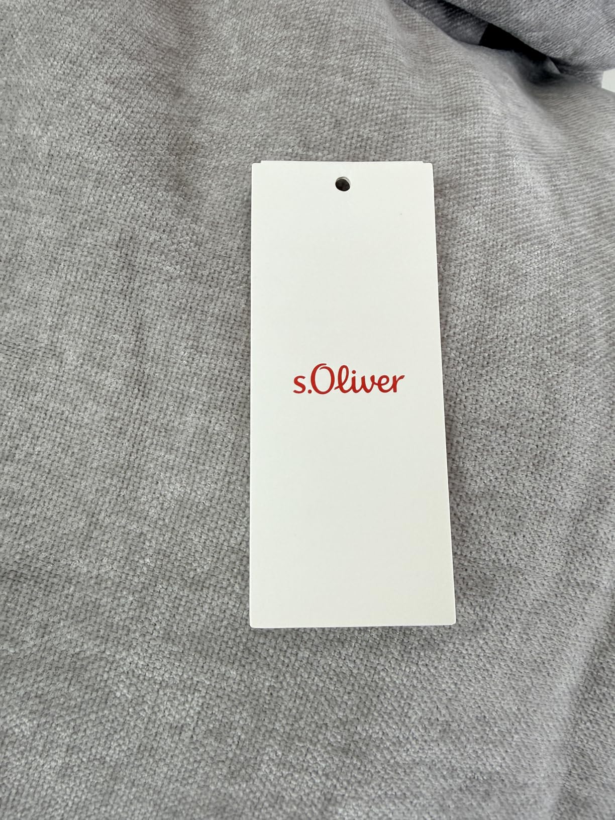 s.Oliver Lounge Hoodie Grau Einheitsgröße Polyesterflausch