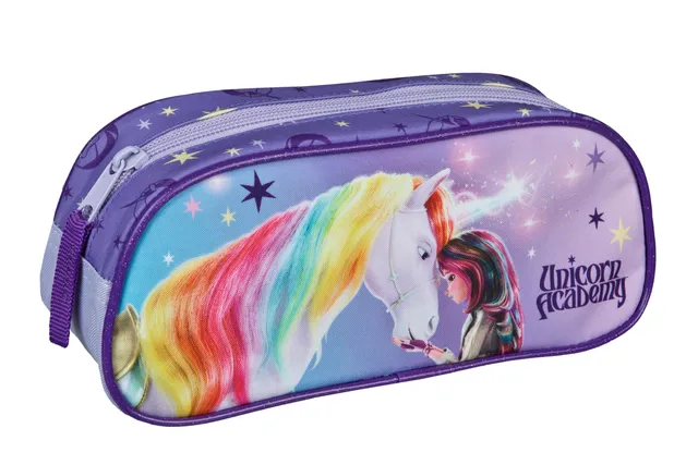Undercover Unicorn Academy Federmäppchen Einhorn 22x9,5x9 cm