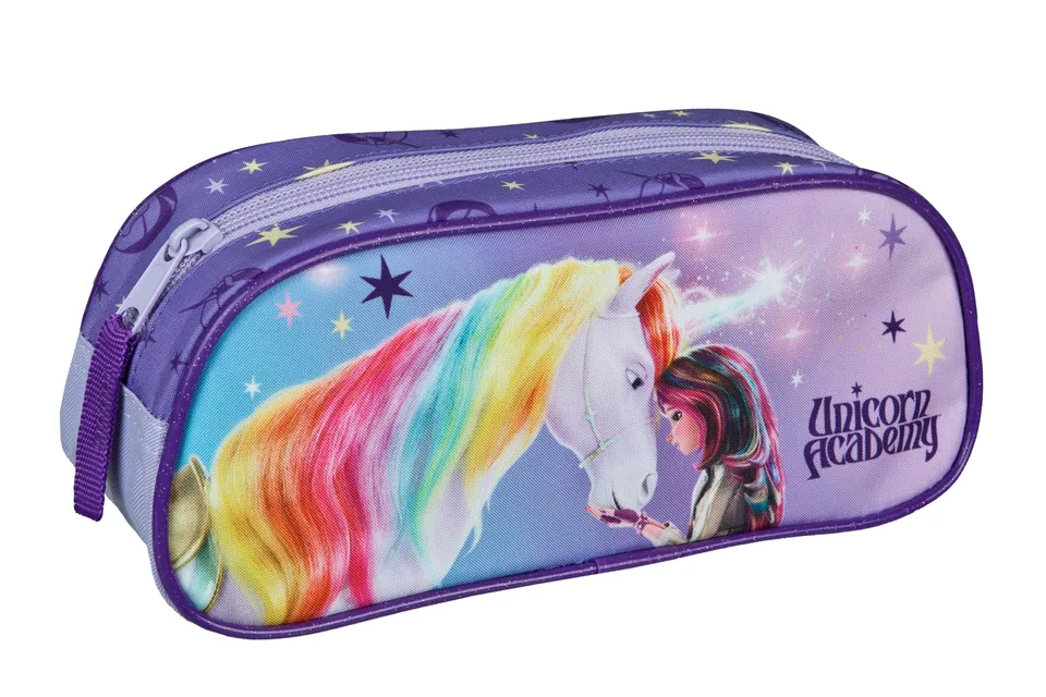 Undercover Unicorn Academy Federmäppchen Einhorn 22x9,5x9 cm
