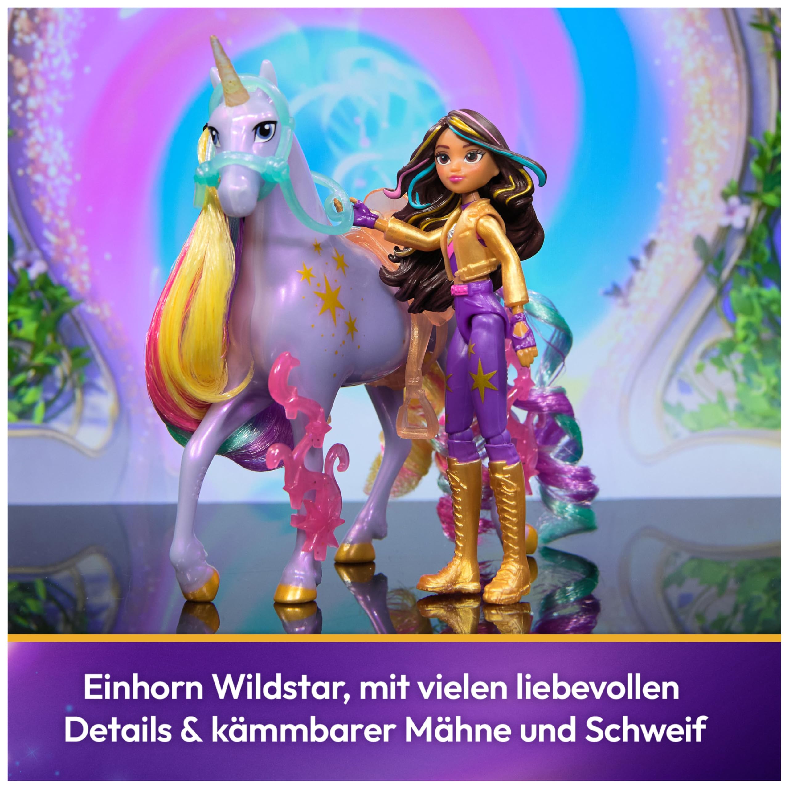 Unicorn Academy Sophia & Wildstar Set Spielfiguren mit Einhorn