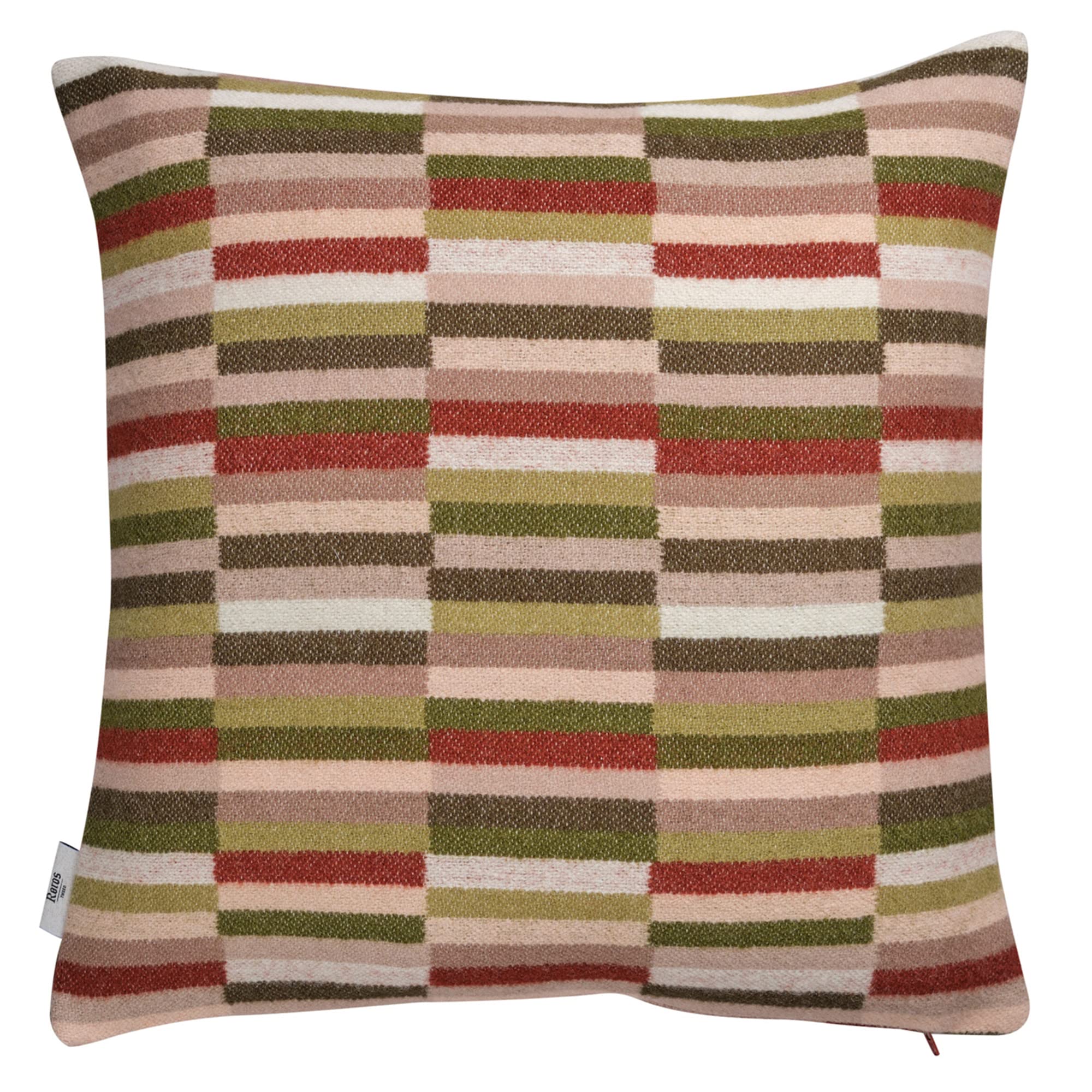 Røros Tweed Ida Wollkissen 50x50cm Rot 106001 Lammwolle
