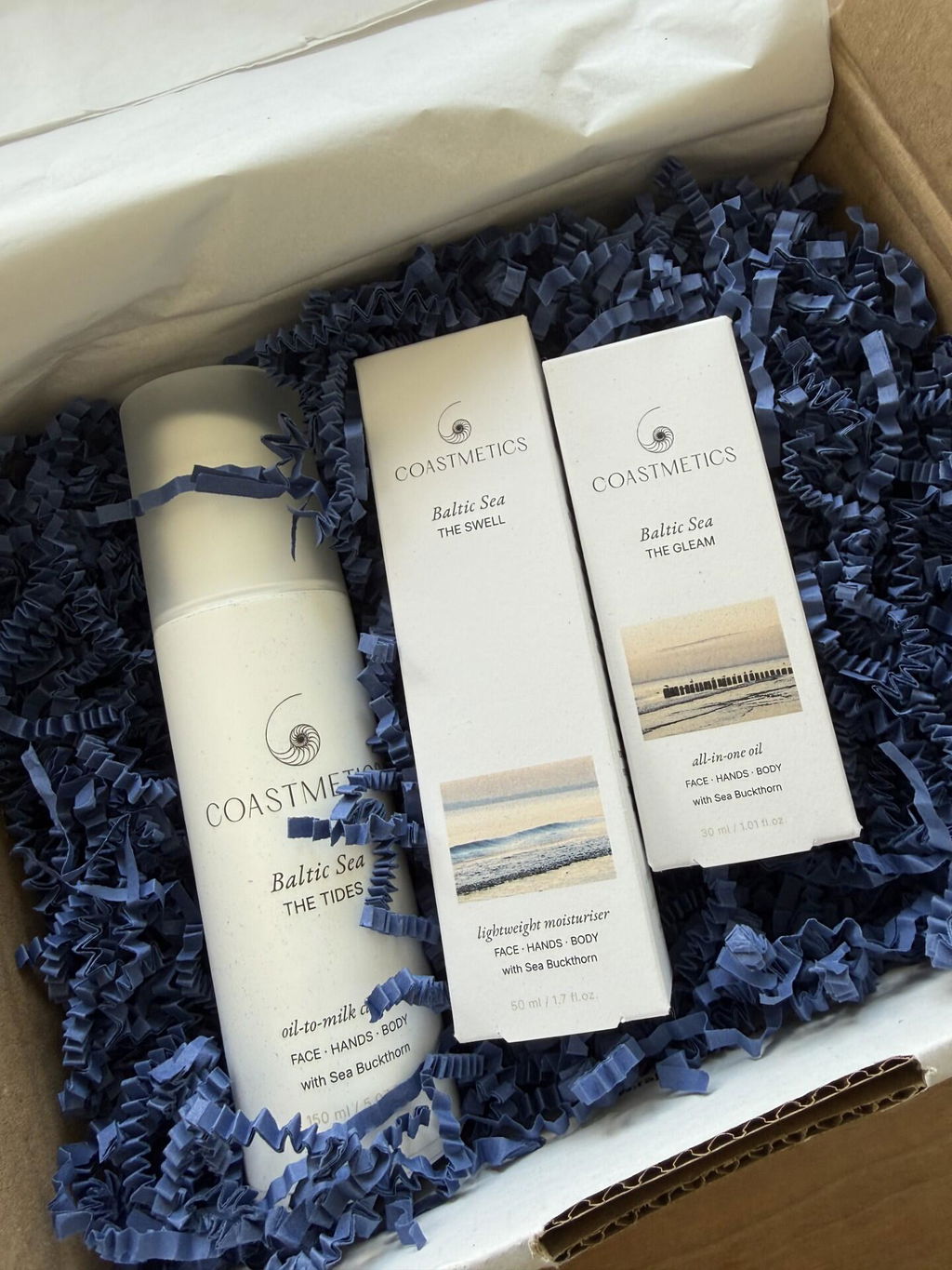 COASTMETICS Baltic Sea THE SWELL Creme 50 ml Sanddorn