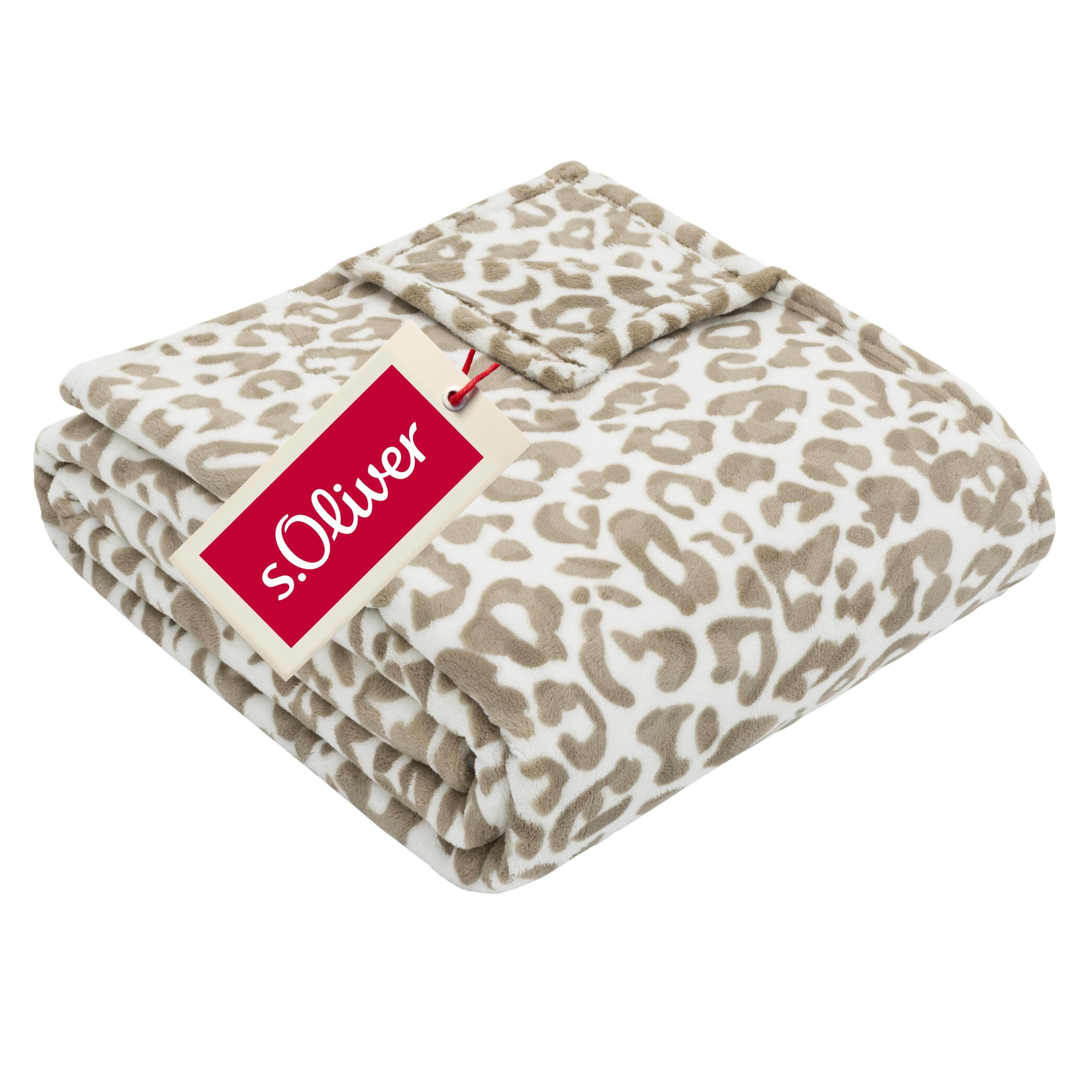 s.Oliver Kuschelsoft Kuscheldecke 150x200 schwarz warm