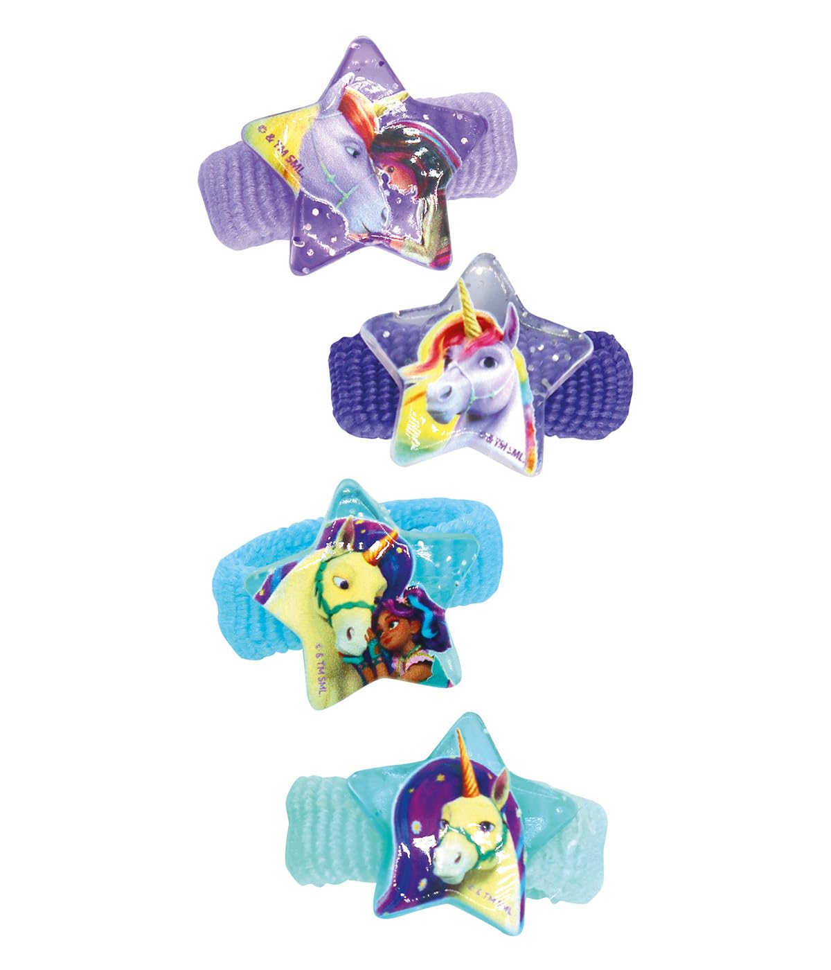 Unicorn Academy Zöpfchenhalter 4er-Set Sophia Ava Kinder